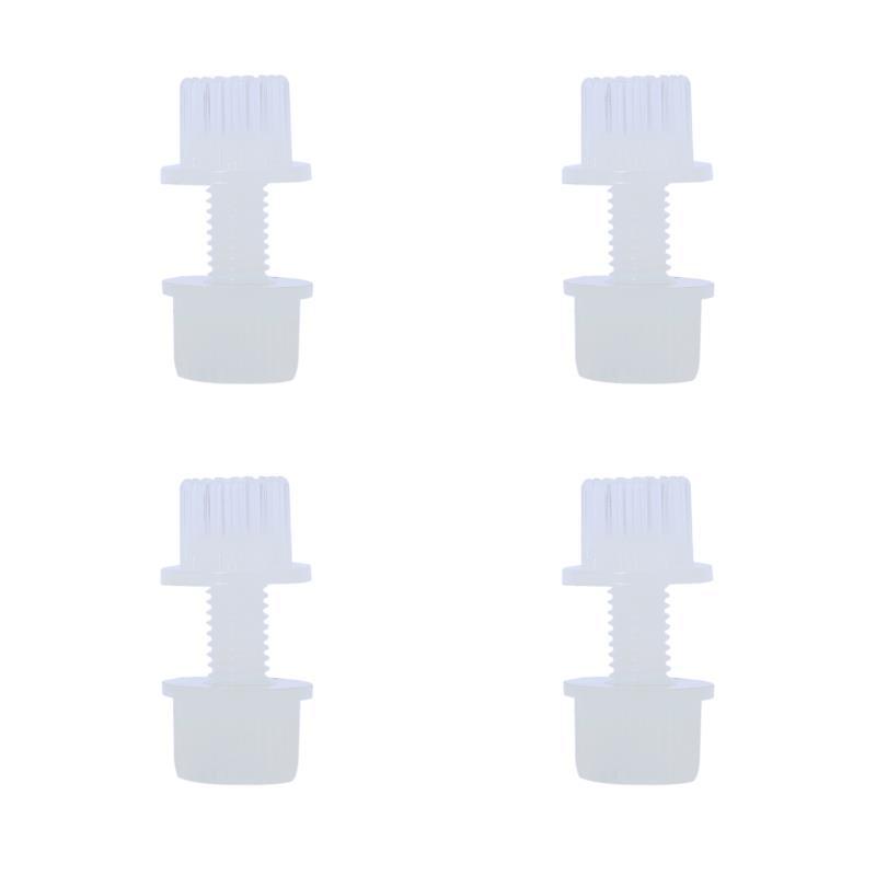 LYTMENT 16pcs Nylon License Plate Screws Bolts and Nuts Secure Mounting License Plate Fasteners Screws Kit for Motorcycle Bike Bolt Installation